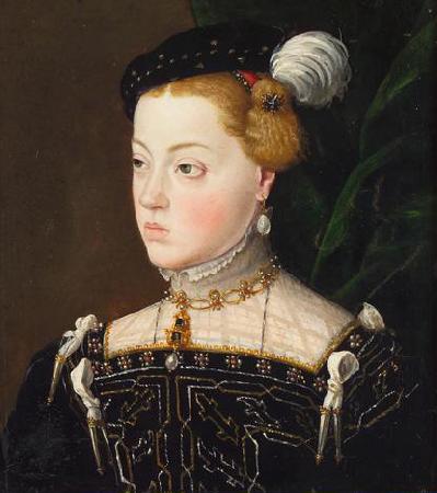 jakob seisenegger Erzherzogin Magdalena (1532-1590), Brustbild oil painting picture